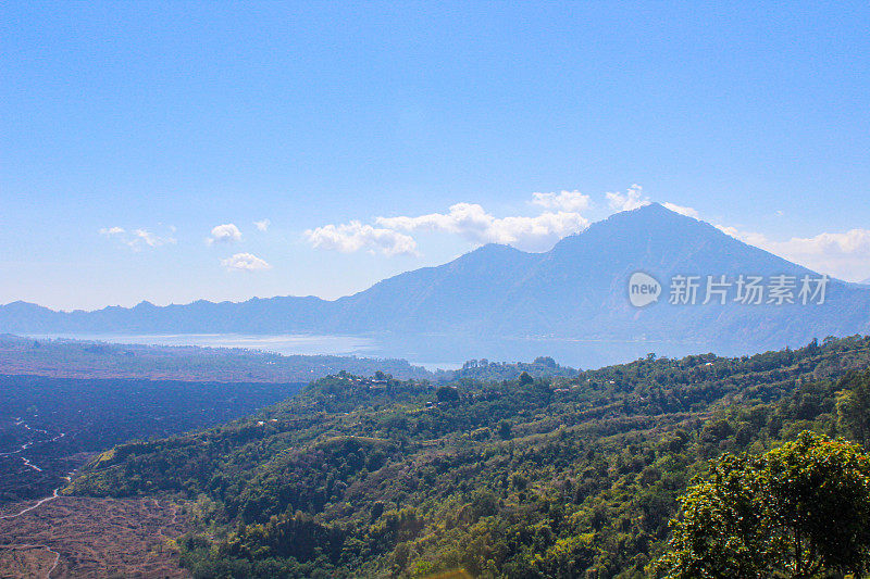 巴图尔山，乌布，巴厘岛，印度尼西亚