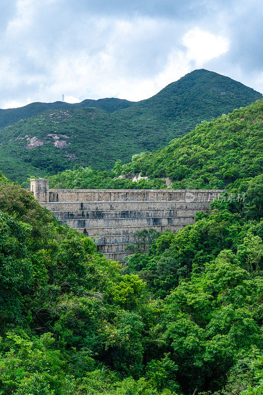 香港大潭督水库水坝