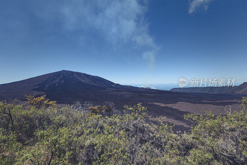 留尼汪岛拉福奈斯火山