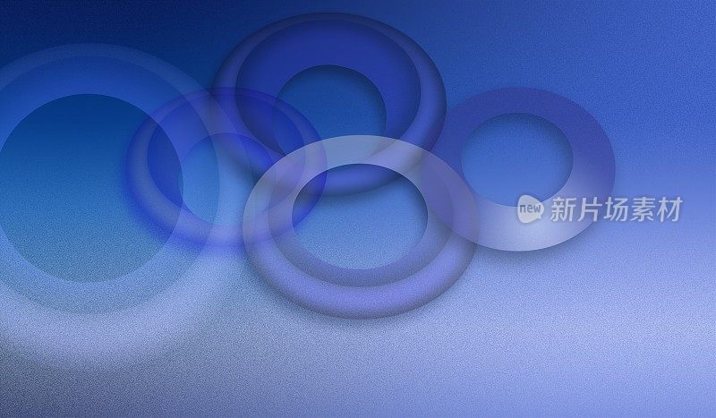 抽象的蓝色阴影几何圆圈。技术设计为您的信息，小册子，传单，业务，横幅，营销…