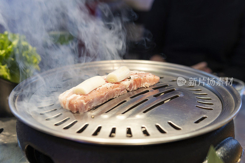 餐厅有韩国烤肉或烤肉