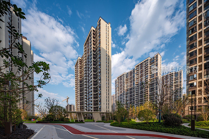 现代城市高层住宅园林景观，