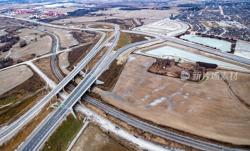 ON-427高速公路和加拿大克莱因堡的麦肯齐少校