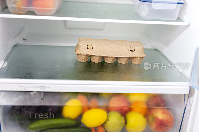 在冰箱中安全储存的食物