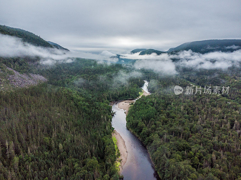 圣玛格丽特河鸟瞰图