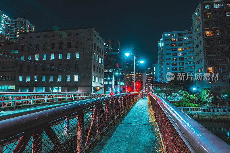 东京柴仓的夜景