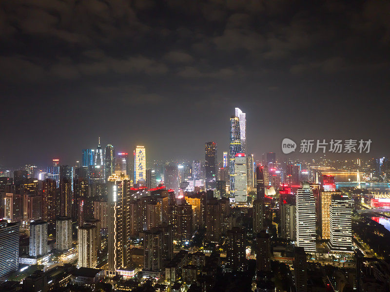 广州市中心夜景