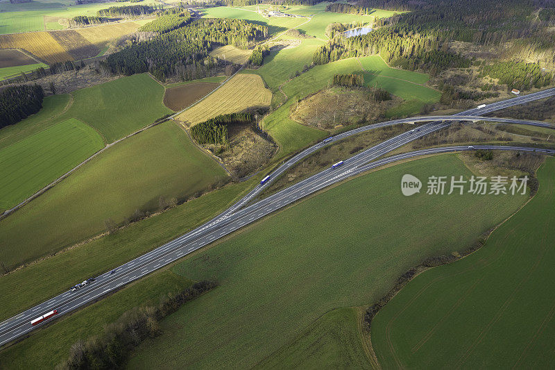 公路及道路交汇处(空中)