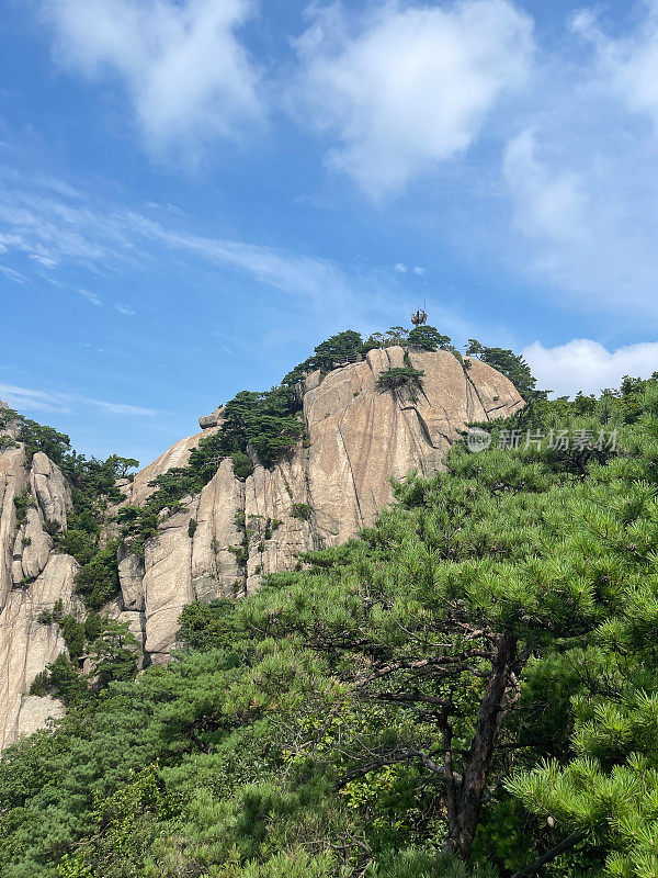 夏天徒步旅行