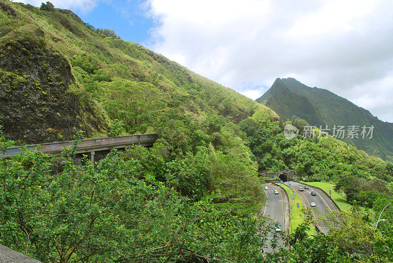 努阿努帕利公路，欧胡岛