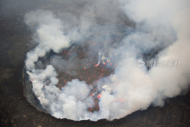 刚果尼拉贡戈火山，地球的心脏