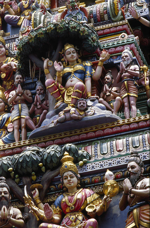斯里兰卡veeramakaliamman寺庙