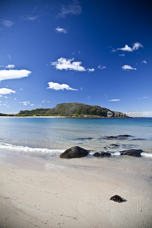 贝特曼湾海滩风景优美