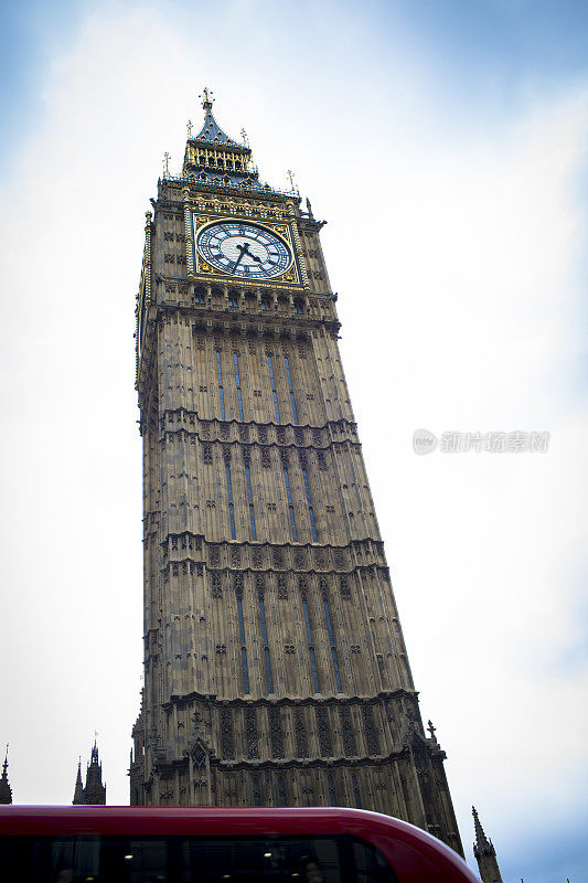 英国的大本钟伦敦钟塔，国家地标。