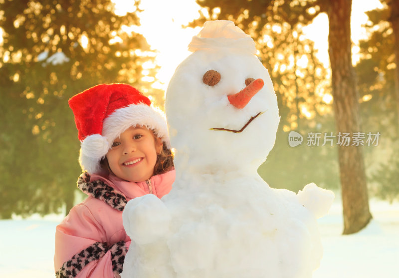 雪人的女孩