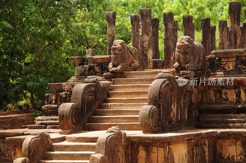 Polonnaruwa、斯里兰卡。