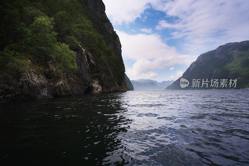 挪威的峡湾