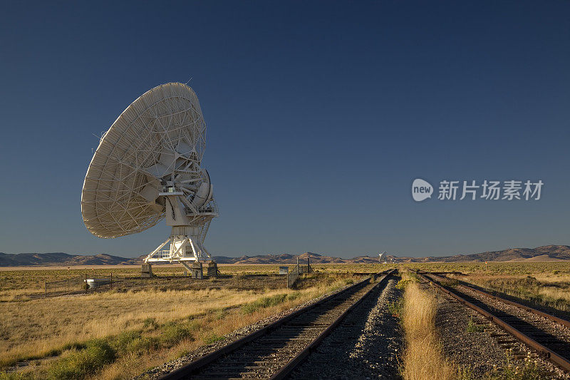 巨型射电望远镜和铁路