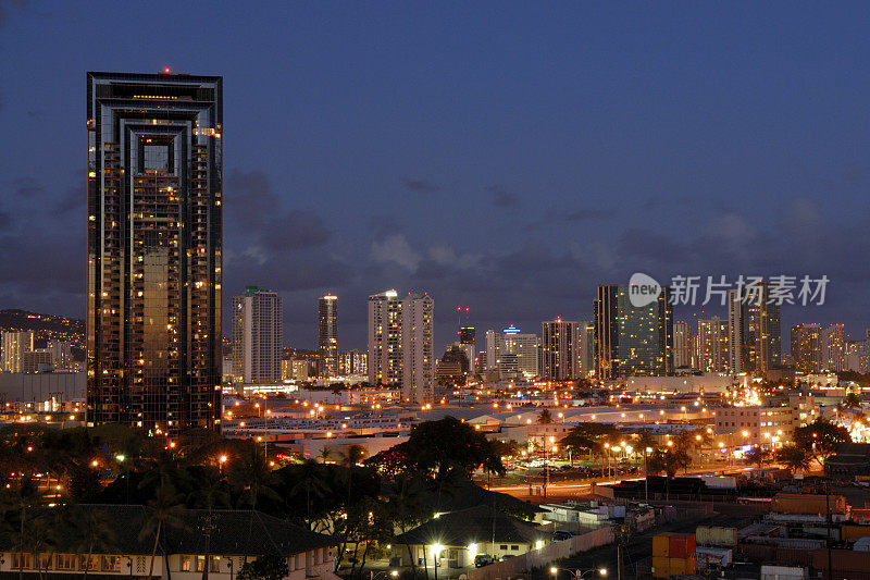 檀香山夜景