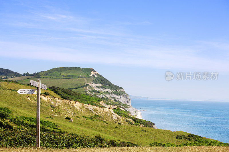 沿海路标