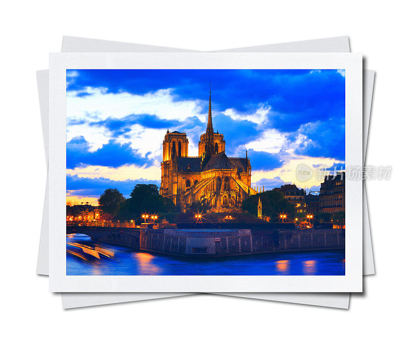 巴黎圣母院之夜(蜿蜒的小路)