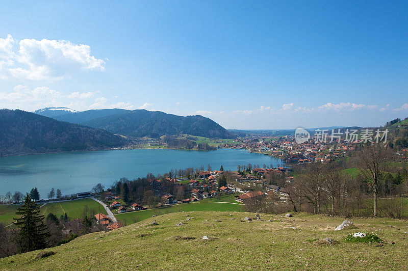 Schliersee,巴伐利亚德国