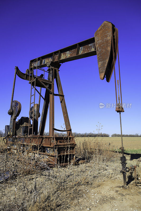 堪萨斯州的油井