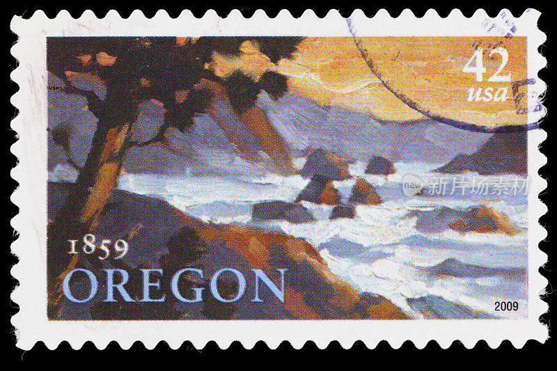 美国俄勒冈邮票