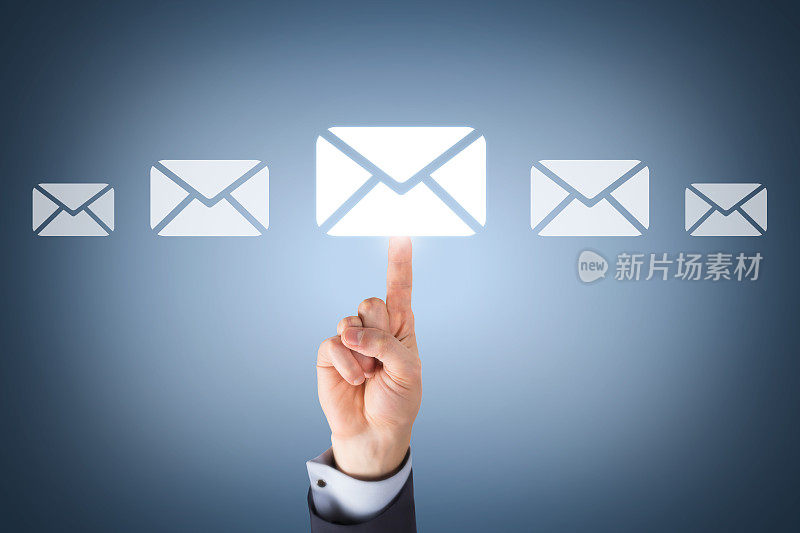 电子邮件营销，时事通讯和大宗邮件的概念