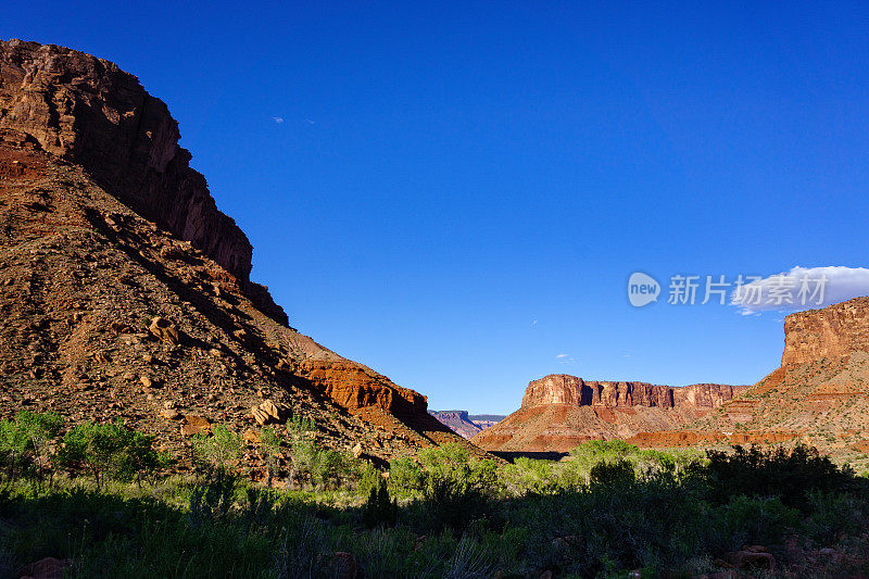 科罗拉多州犹他州的红岩峡谷