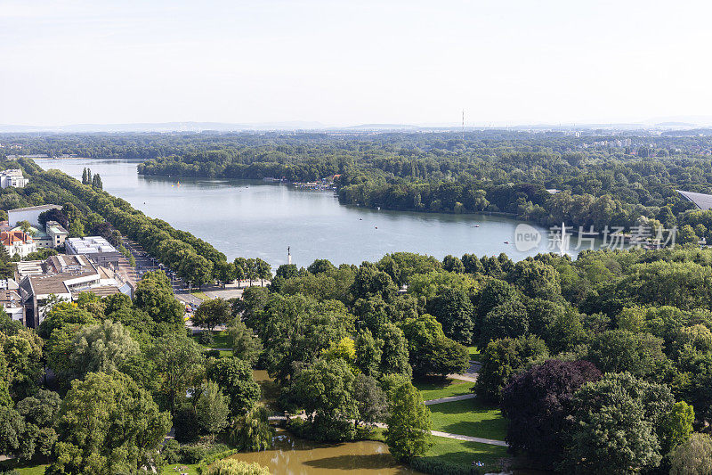 德国汉诺威马斯公园鸟瞰图