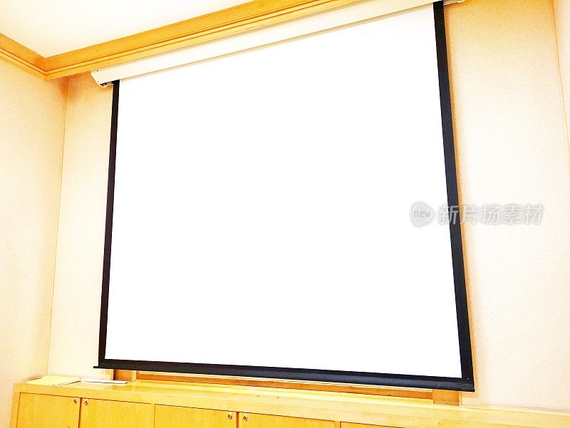 会议室白色显示屏