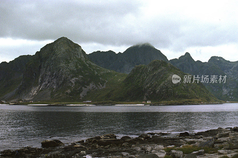 挪威峡湾的风景