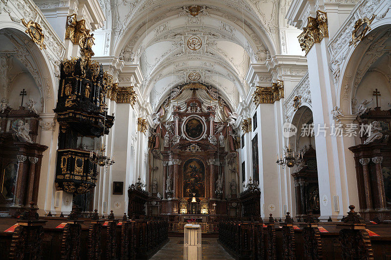 林茨的古老大教堂