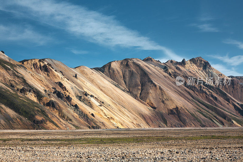 在冰岛Landmannalaugar