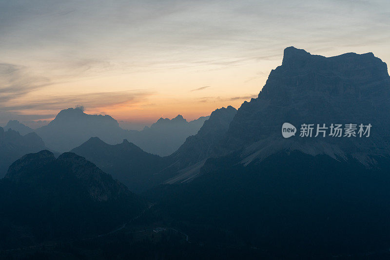 Pelmo山，Dolomites，意大利阿尔卑斯山，意大利