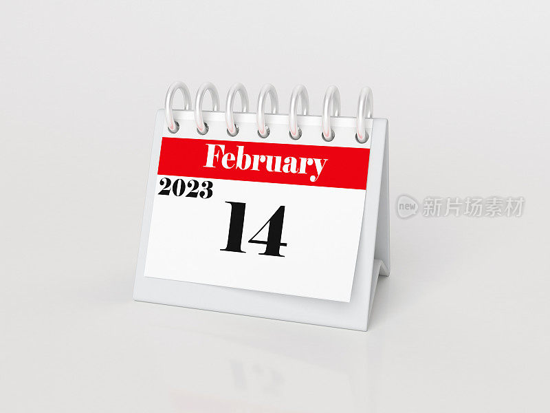 情人节。2月14日。