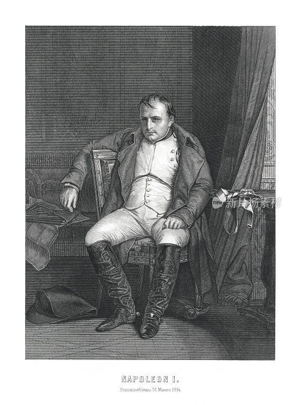 拿破仑一世(1769-1821)(古版画)