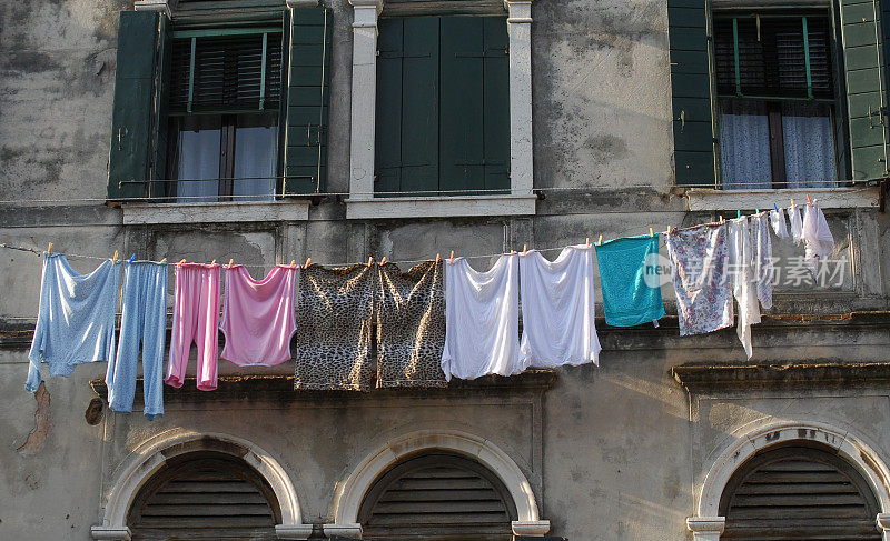 晾衣绳,威尼斯