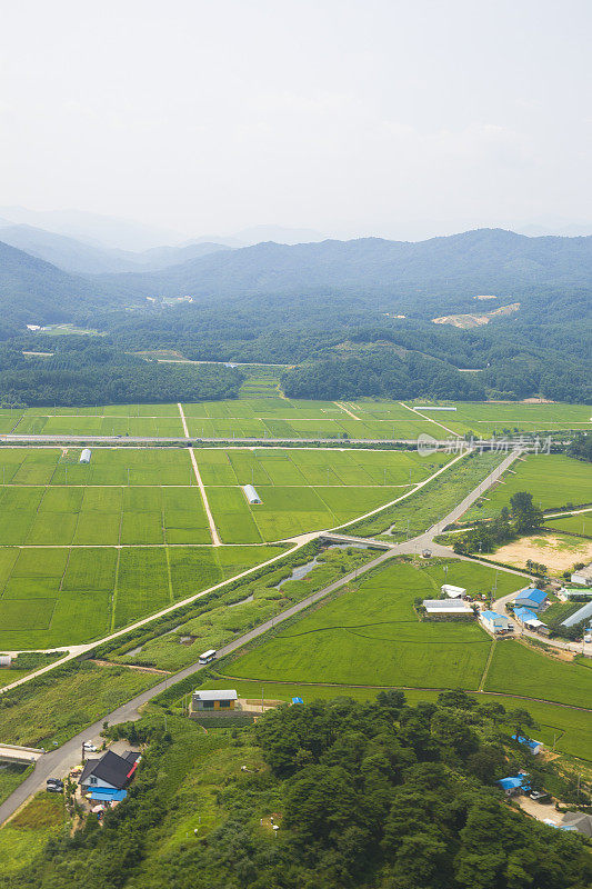 江原道鸟瞰图