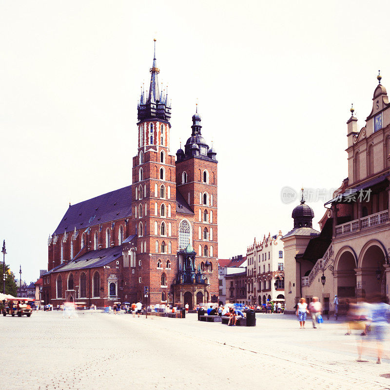Mariacki教堂，克拉科夫，波兰