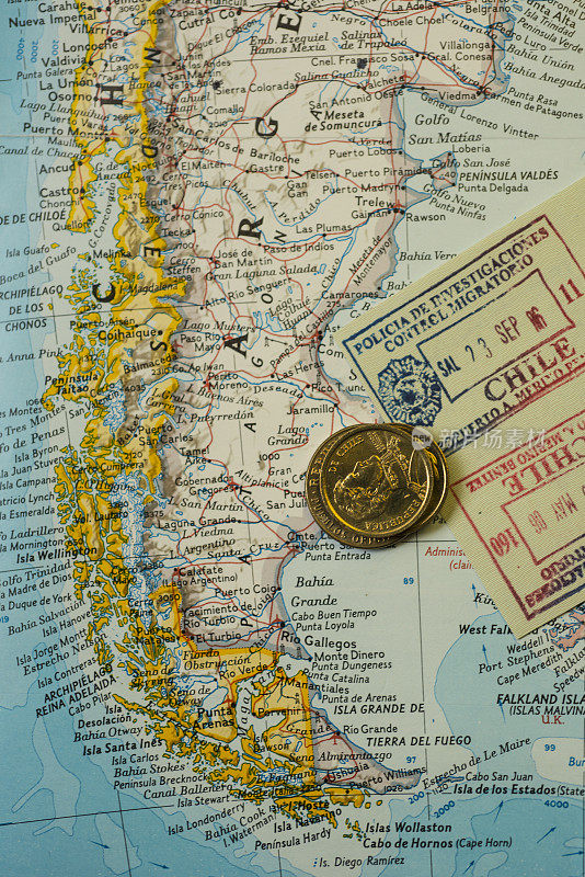 南美旅行家地图