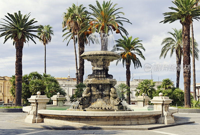 意大利Palmi喷泉