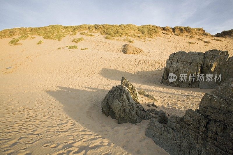 海滩海浪海岸