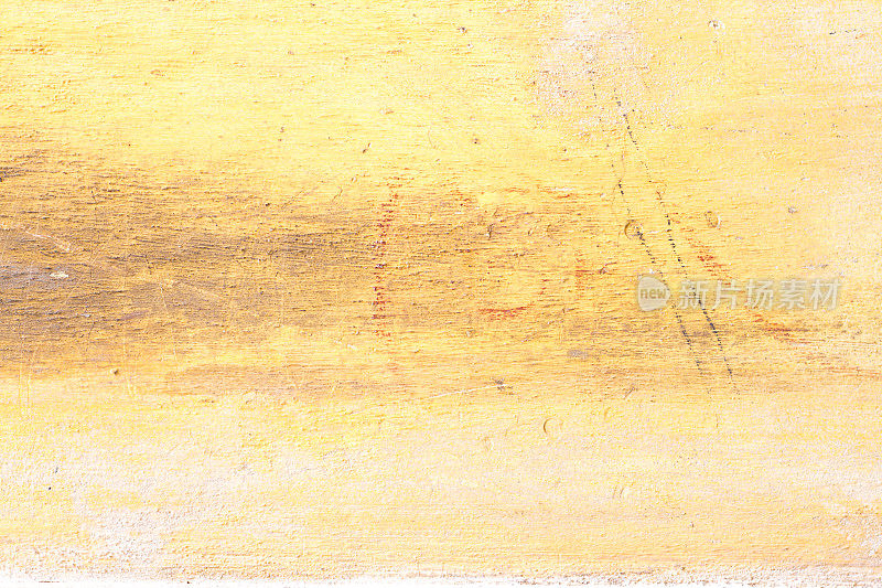 老西西里墙背景纹理:斑驳的黄色