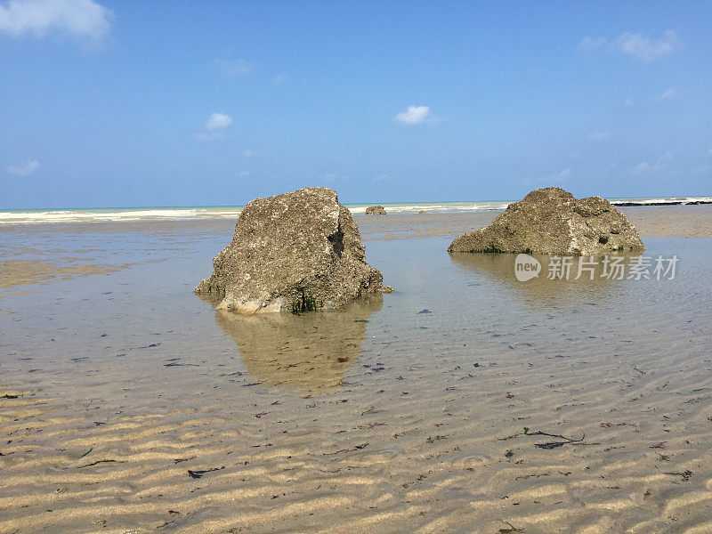 法国诺曼底海岸线