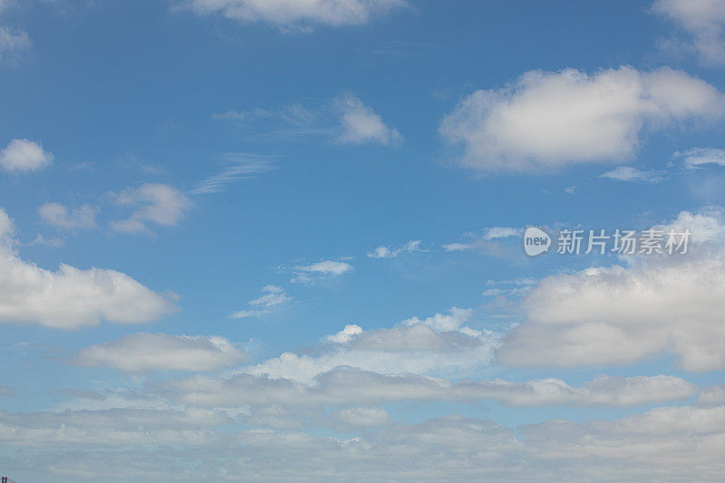 戏剧性的cloudscape