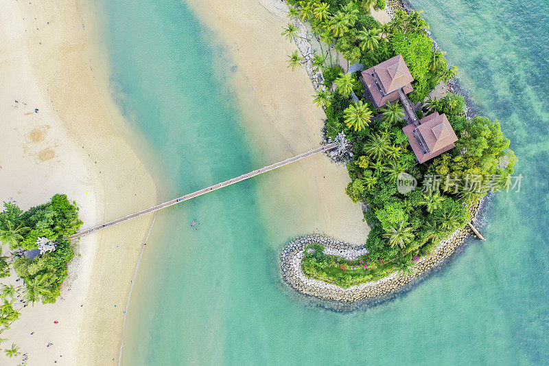 新加坡圣淘沙海滩