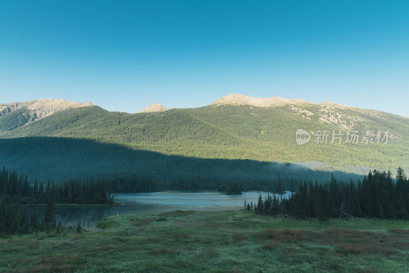 新疆喀纳斯壮观的风景