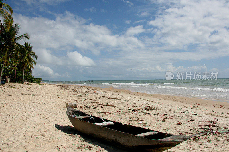 Trancoso海滩在安全港